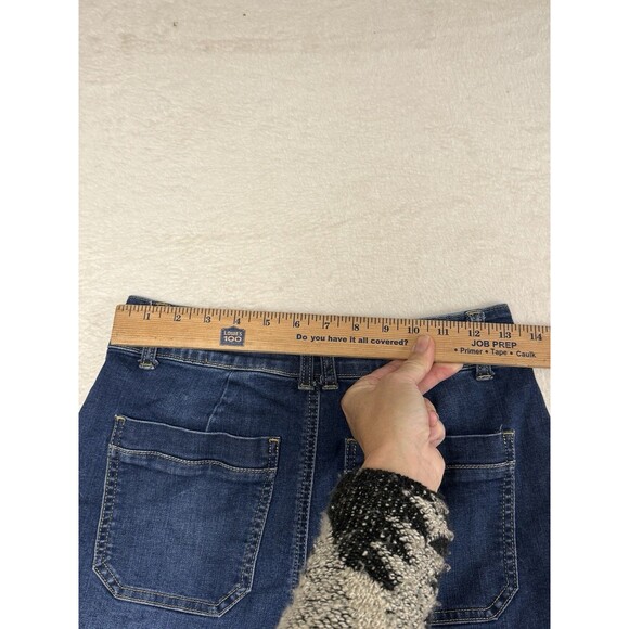 Democracy “Ab” Solution Denim Jean Shorts Casual Stretch Cargo Women’s Sz 2 - Picture 6 of 8